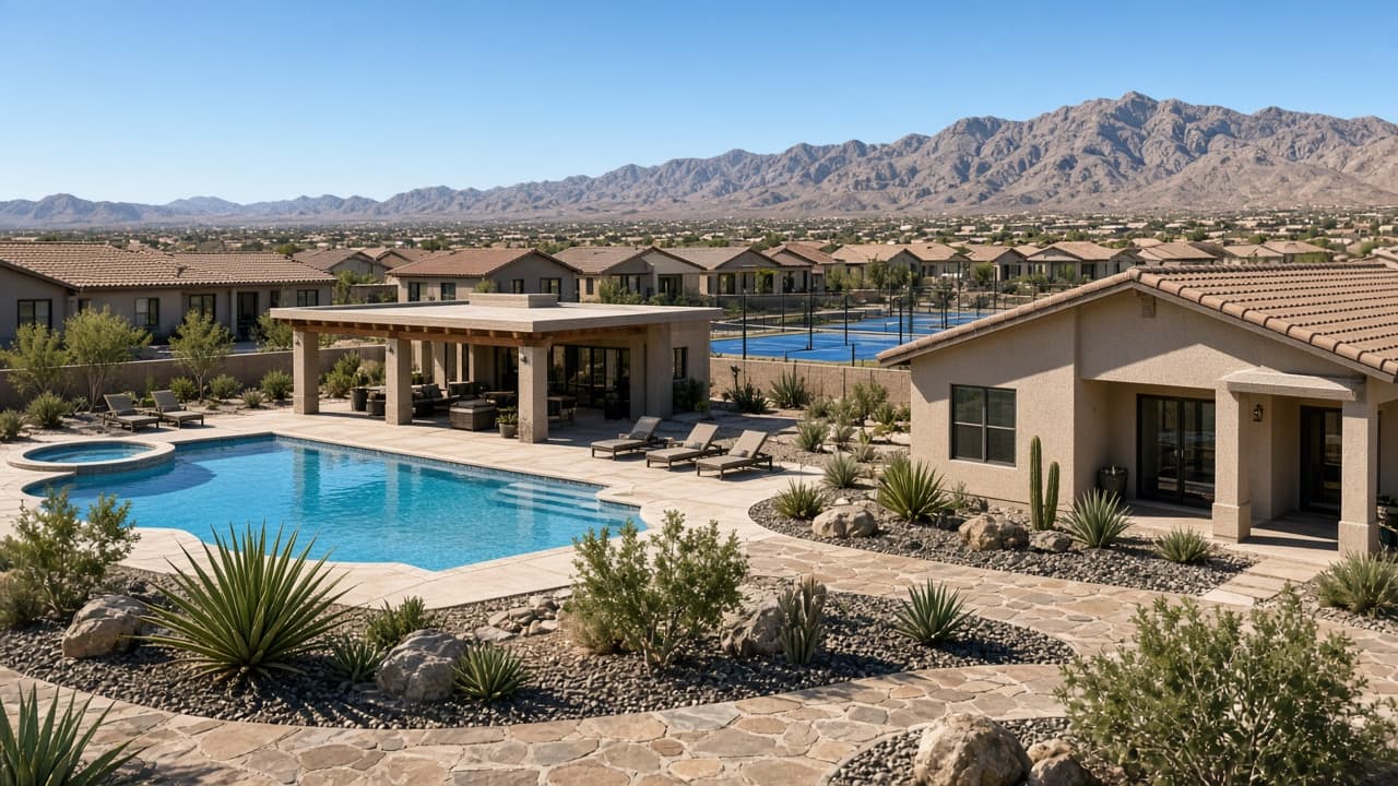 Active adult 55+ communities in Henderson and Summerlin Nevada