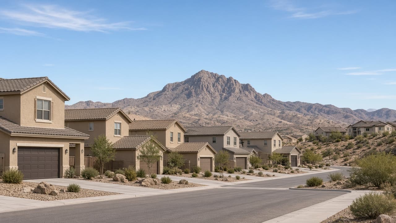 Centennial Hills northwest Las Vegas homes near Lone Mountain