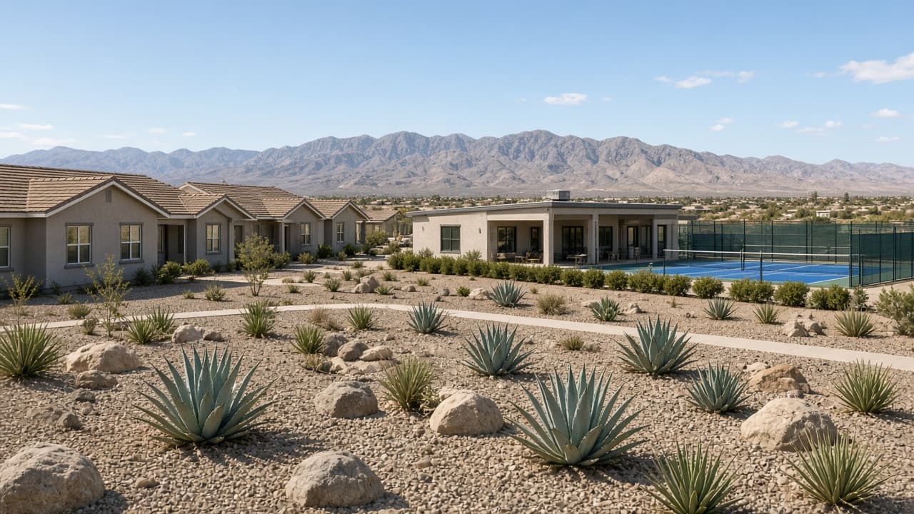 Del Webb at North Ranch 55+ single-story homes in North Las Vegas