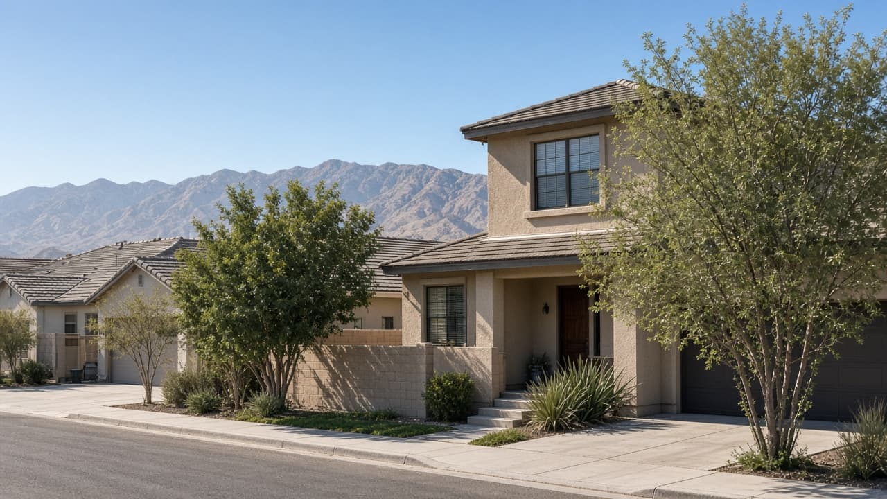Eldorado North Las Vegas established suburban homes