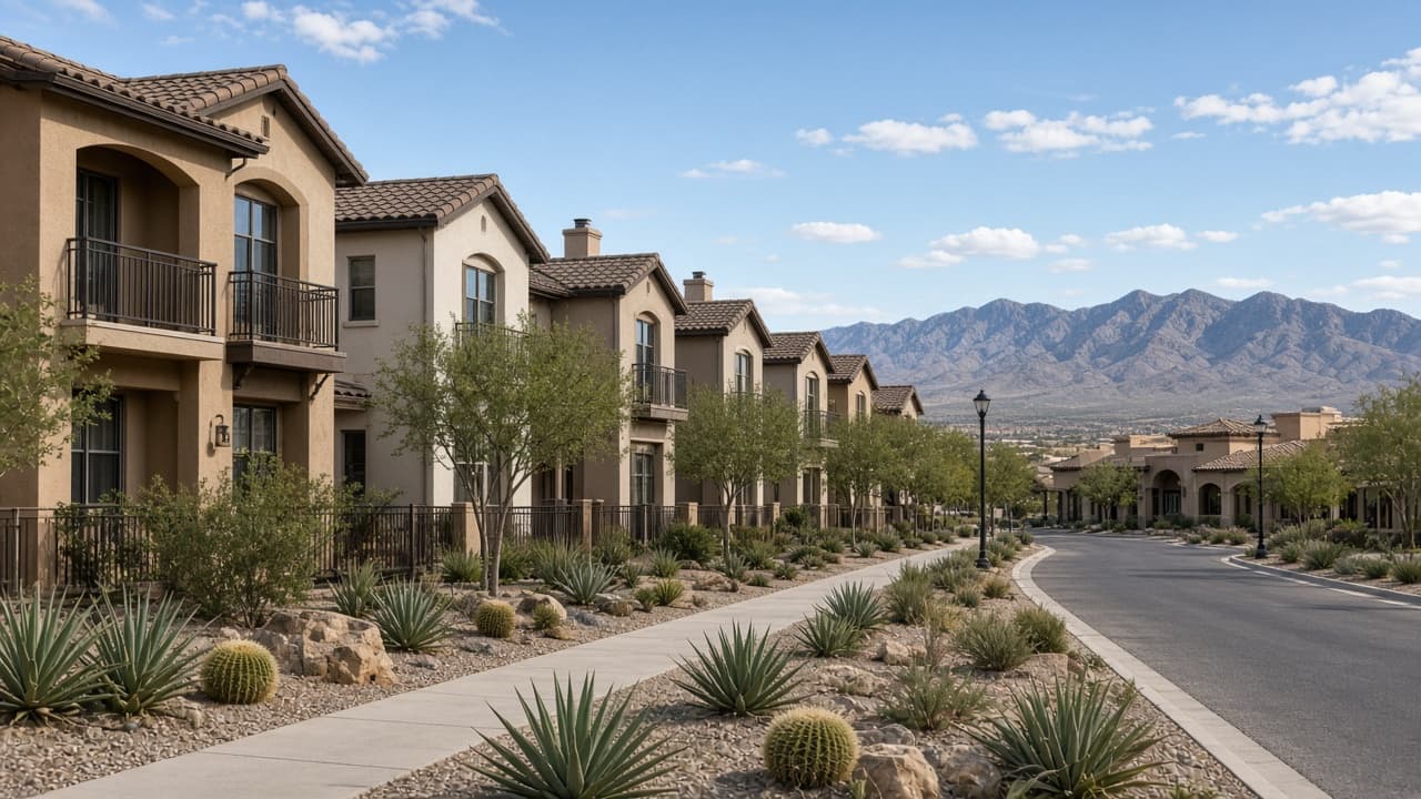 Green Valley Ranch Henderson neighborhood near The District shopping village