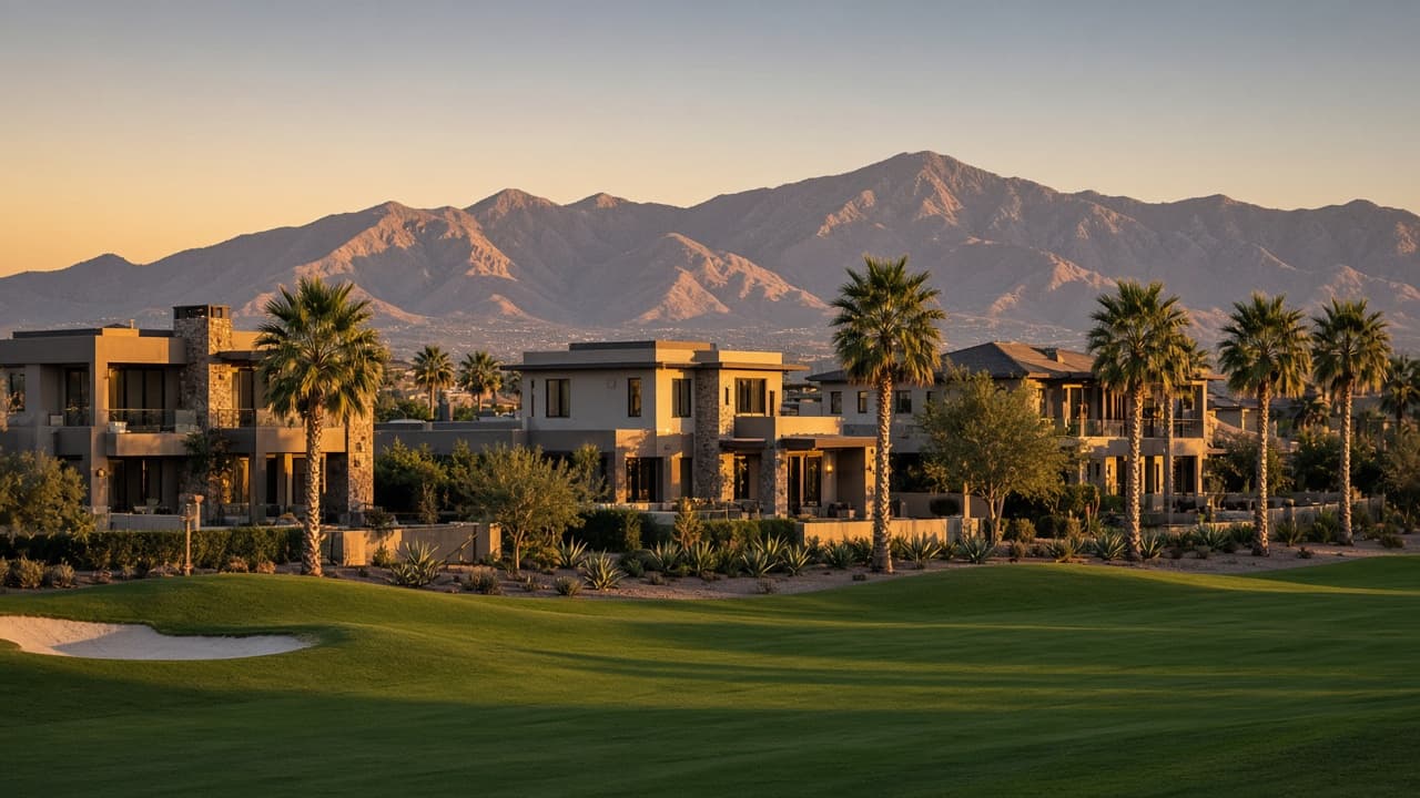 Rhodes Ranch southwest Las Vegas golf-community homes