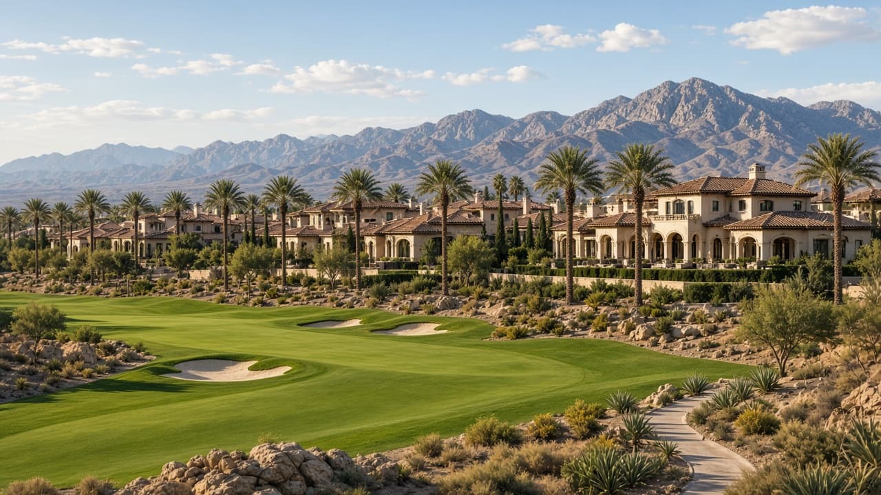 Southern Highlands Las Vegas golf-community luxury homes