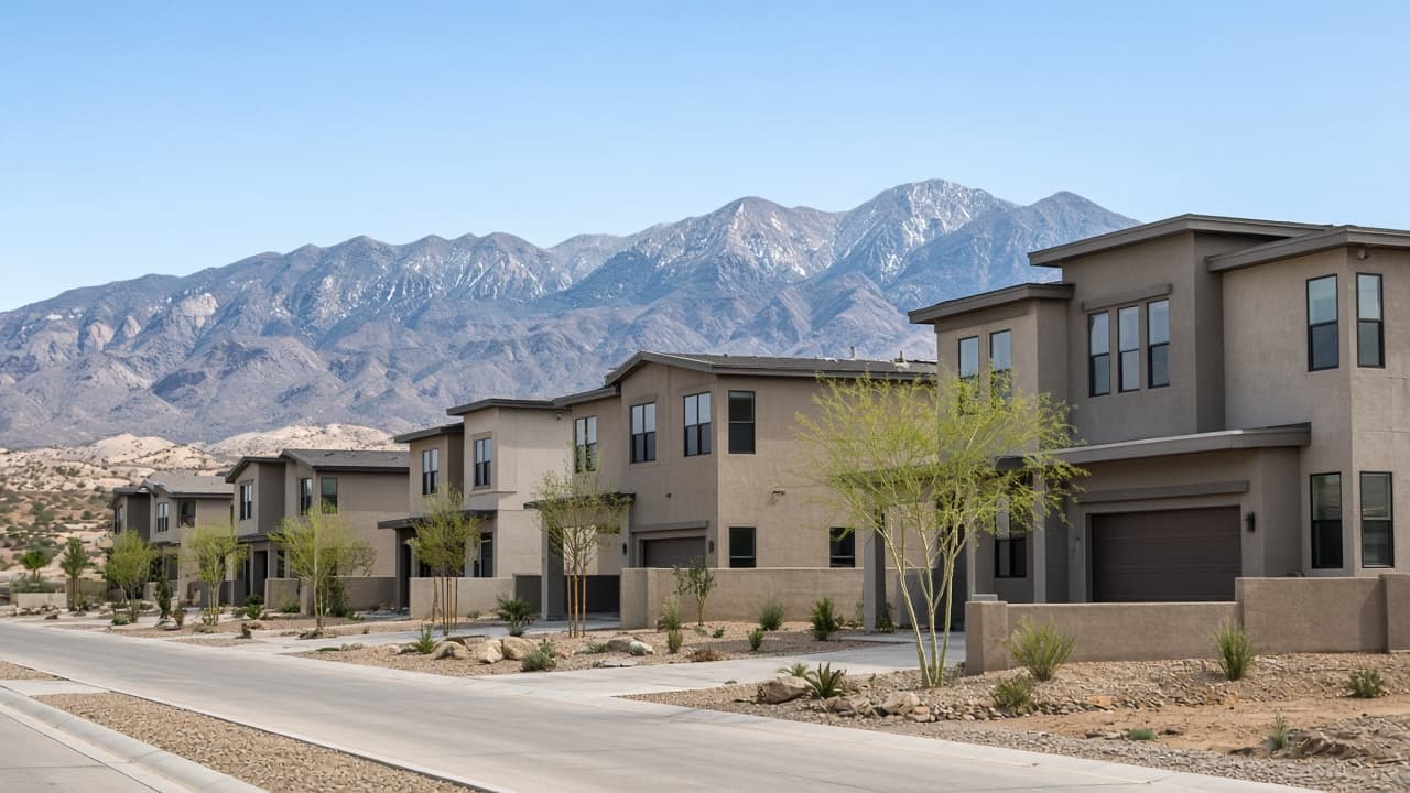 Tule Springs North Las Vegas new-construction desert homes