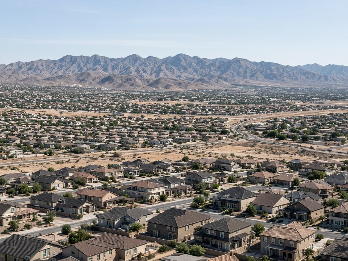 Aerial rooftops across the Las Vegas Valley housing market — Market Snapshot