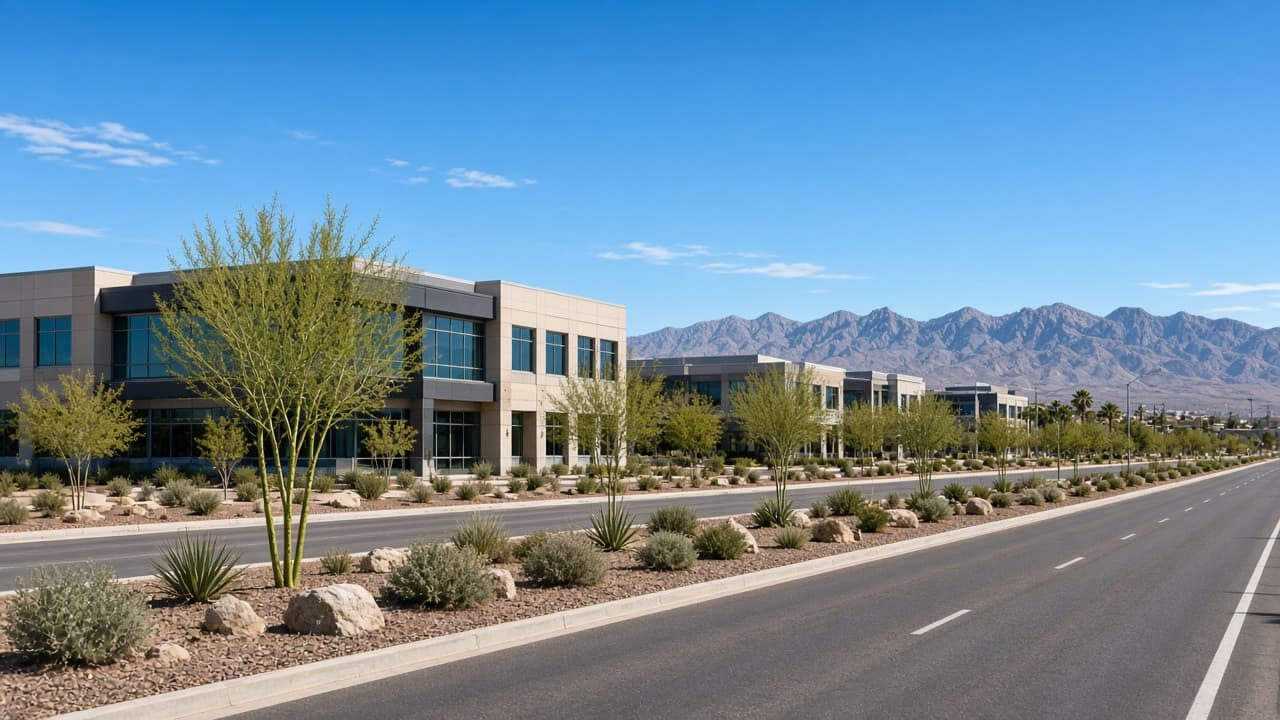 Henderson office corridor of Dr. Jan Duffy near St Rose Parkway — Visit the Henderson office