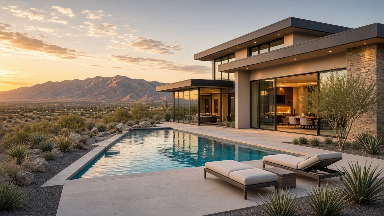 Nevada desert home representing California-to-Nevada tax relocation — Estimated Annual State Income Tax Savings (CA → NV)